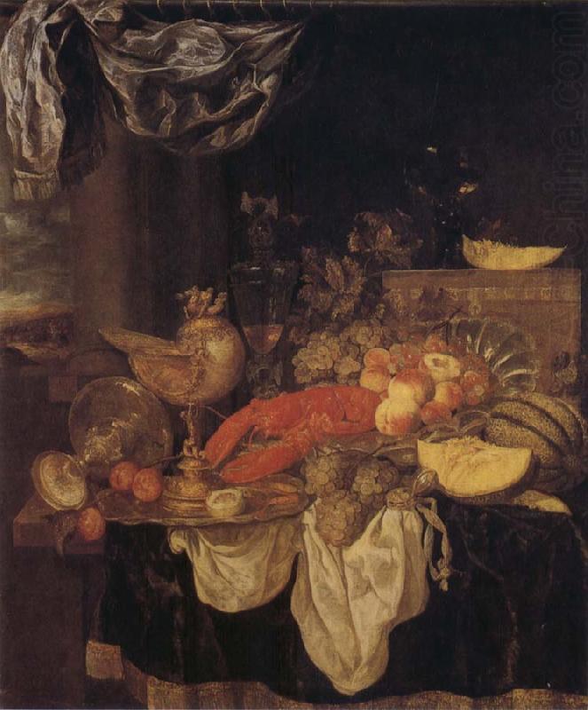 BEYEREN, Abraham van Still Life with Lobster china oil painting image